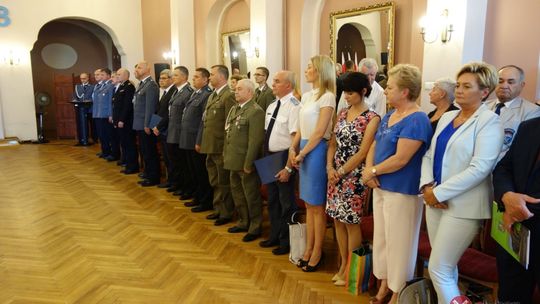 Uroczyste obchody Święta Policji w Lubaniu