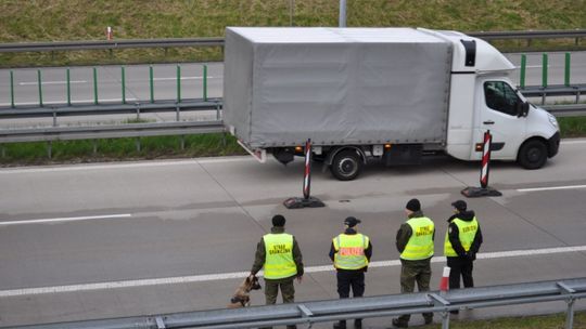 Ćwiczenia na autostradzie A4