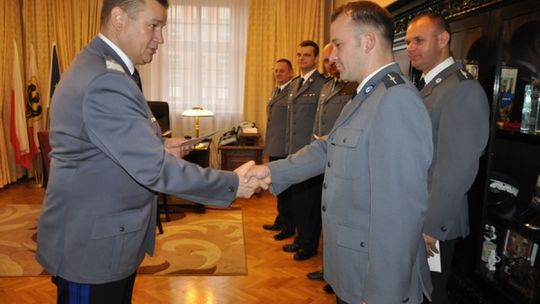 Wyróżnienie dla policjanta z Posterunku Policji w Olszynie