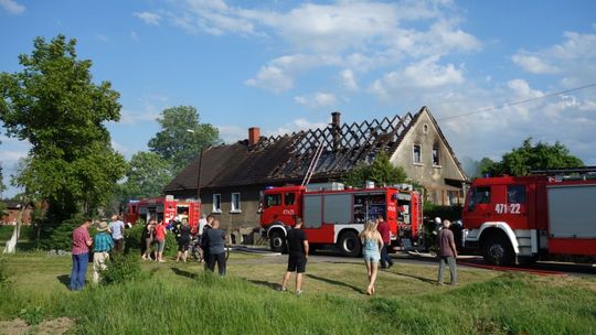 Pożar w Olszynie