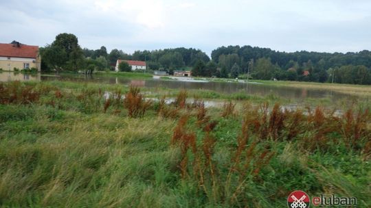 Oberwanie chmury nad Olszyną