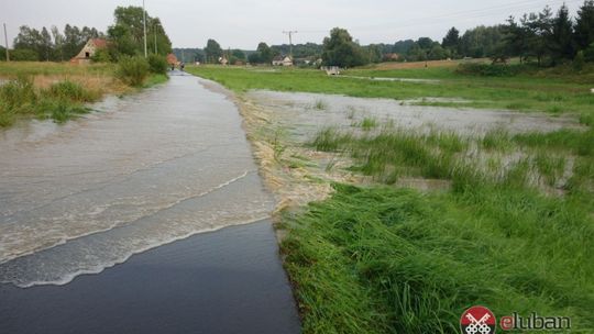 Oberwanie chmury nad Olszyną