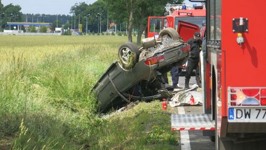 Tragiczny wypadek na łączniku prowadzącym do autostrady