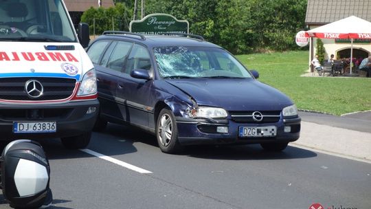 Potrącenie motocyklistów