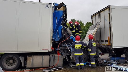 Poważny wypadek na autostradzie A4