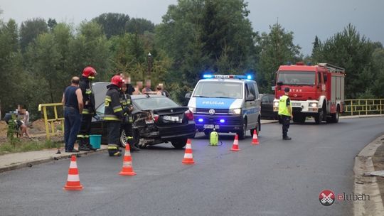 Rozbił BMW o mur