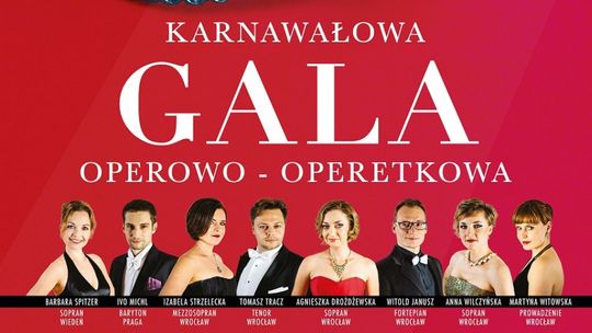 Karnawałowa Gala Operowo-Operetkowa