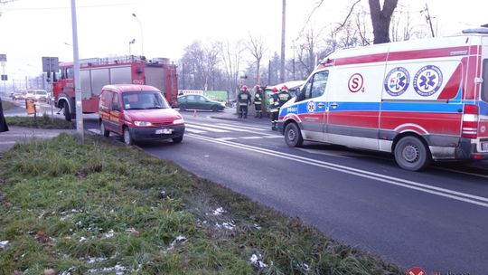 Potrącenie na Warszawskiej