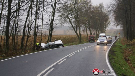 Zasnął za kierownicą?