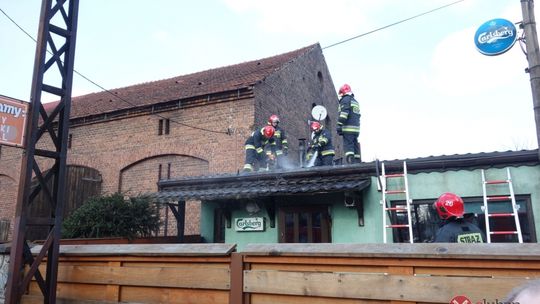 Pożar w piwiarni na Słowackiego