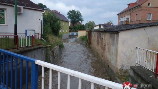 Oberwanie chmury nad Olszyną