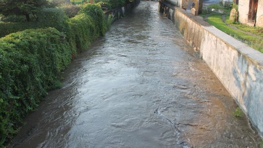 Oberwanie chmury nad Olszyną