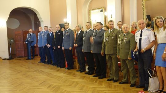 Uroczyste obchody Święta Policji w Lubaniu