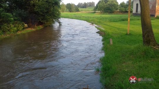 Oberwanie chmury nad Olszyną