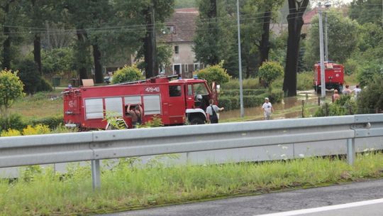 Oberwanie chmury nad Olszyną