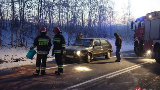 Czołowe zderzenie na K30