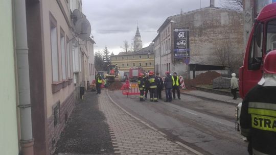 Poważny wyciek gazu w centrum Gryfowa