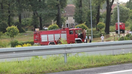 Oberwanie chmury nad Olszyną