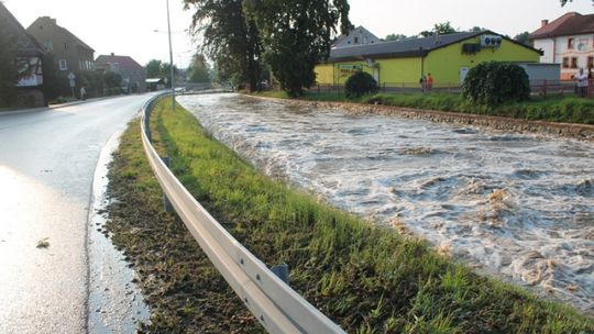 Oberwanie chmury nad Olszyną