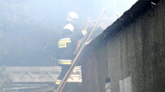 Pożar w Uboczu. Ogromne straty materialne