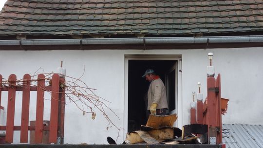 Pożar w Kościelniku Dolnym