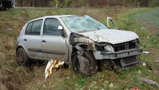 Lot zakończony w polu