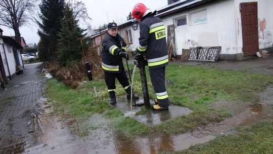 Pożar w lokalu socjalnym