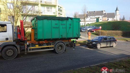 Wypadek na Kazimierza Wielkiego w Lubaniu