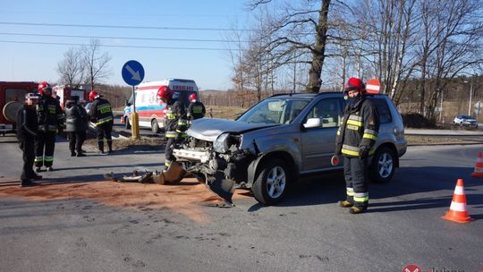 Wymusił przejazd na DK 30