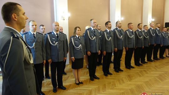 Uroczyste obchody Święta Policji w Lubaniu