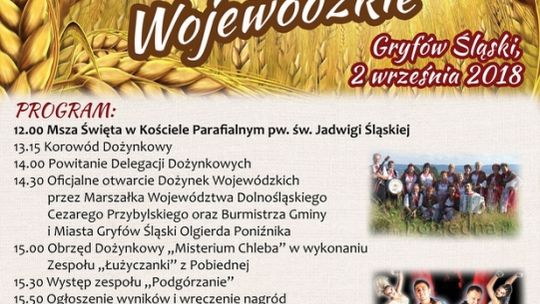 Dożynki Wojewódzkie w Gryfowie Śląskim