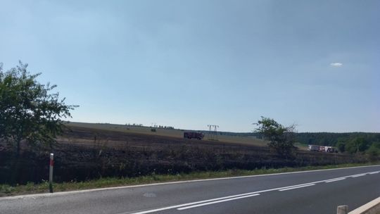Podpalenie pól koło Henrykowa