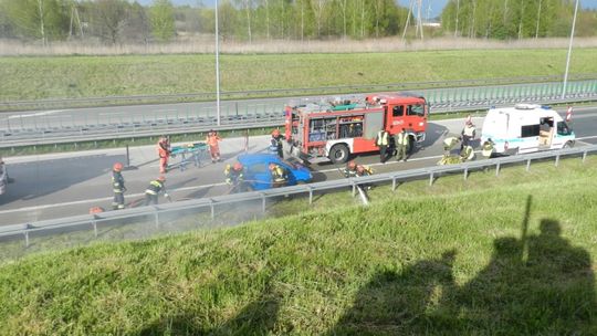 Ćwiczenia na autostradzie A4