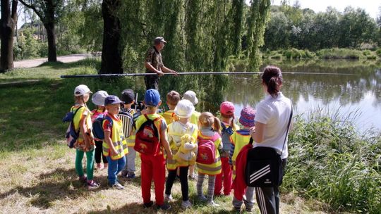 Przedszkolaki na rybach