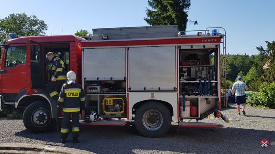 Napad terrorystyczny i pożar w Zamku Czocha