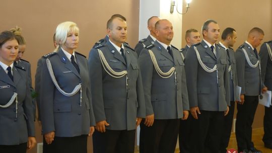 Uroczyste obchody Święta Policji w Lubaniu