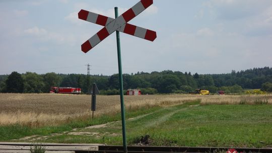 Pożar w trakcie żniw