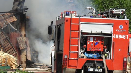 Pożar w Uboczu. Ogromne straty materialne