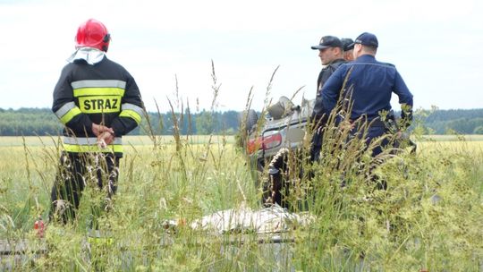 Tragiczny wypadek na łączniku prowadzącym do autostrady