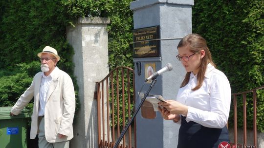 Odsłonięto tablicę upamiętniającą Feliksa Netza