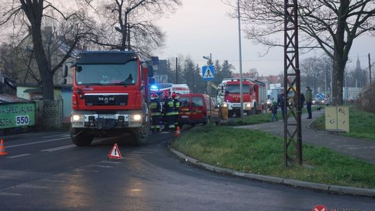 Potrącenie na Warszawskiej