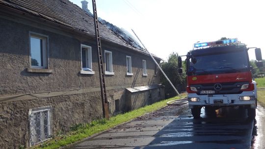 Pożar w Olszynie