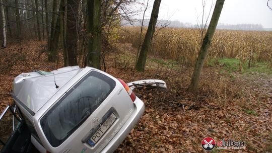 Zasnął za kierownicą?