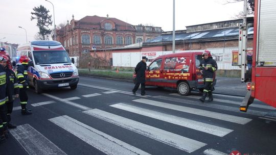 Potrącenie na Warszawskiej