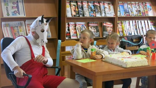 Koziołek Matołek odwiedził bibliotekę