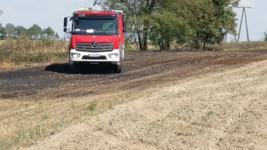 Podpalenie pól koło Henrykowa