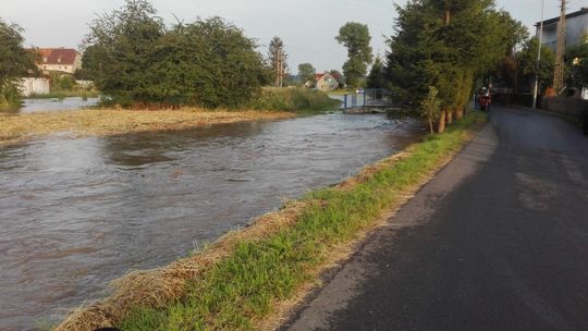 Oberwanie chmury nad Olszyną