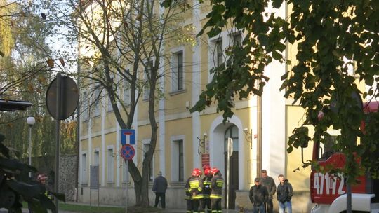 Alarm bombowy w Urzędzie Skarbowym